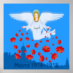 Pôster Angels of Mons - comemoração da WWI