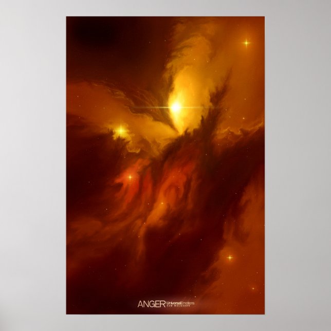 Pôster Anger (Frente)