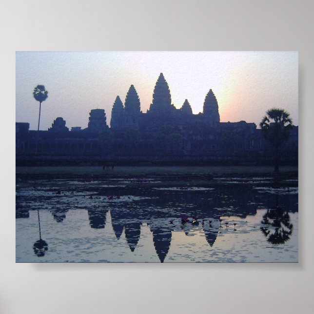 Pôster Angkor Wat Sunrise (Frente)