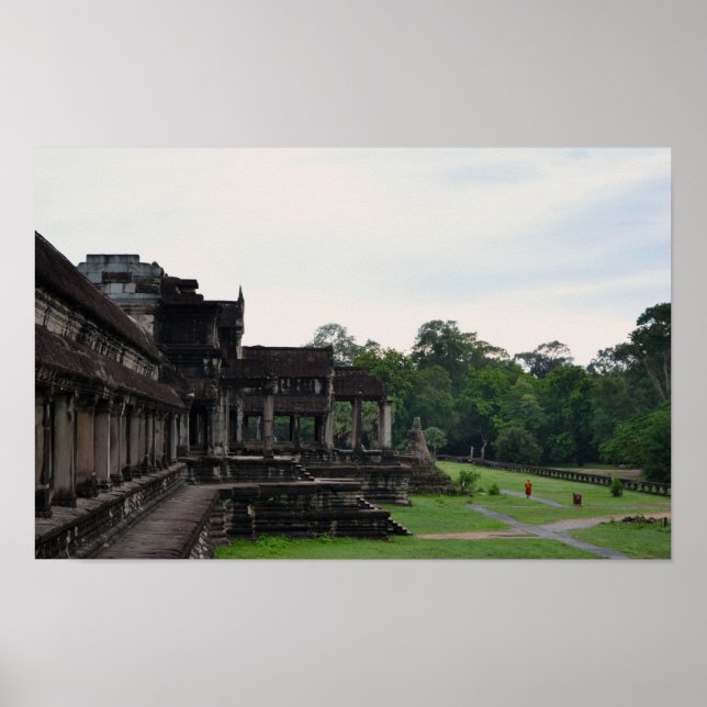 Poster Angkor Wat Temple, Camboja - Fotografia Viagem (Frente)
