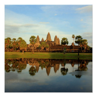Pôster Angkor Watt, Camboja