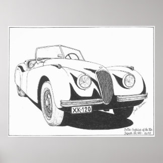 Pôster Anglaises-Jaguar