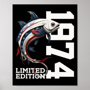 Poster Angler 51rua Birthday Fisheries Limited Edition 19
