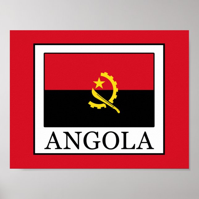 Pôster Angola (Frente)