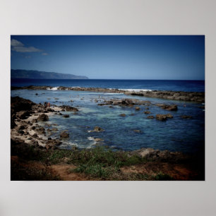 Pôster Angra dos tubarões, Oahu