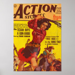 Pôster Angry Cowgirl