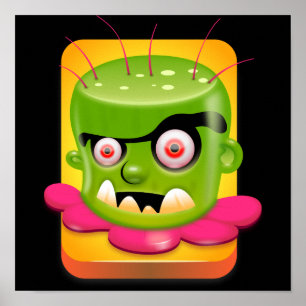 Pôster Angry Frankenstein