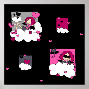 Pôster Ângulos góticos