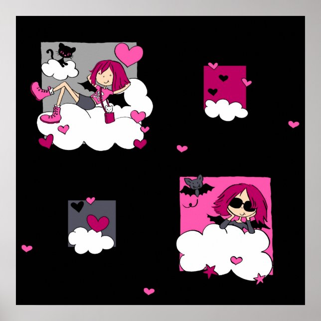 Pôster Ângulos góticos (Frente)