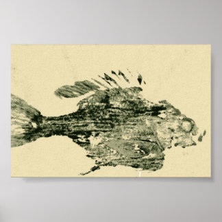 Poster Animais com tamanho de cartão de Posto de 4" por P