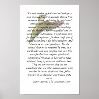 Poster Animais da Casa Ultraperiférica