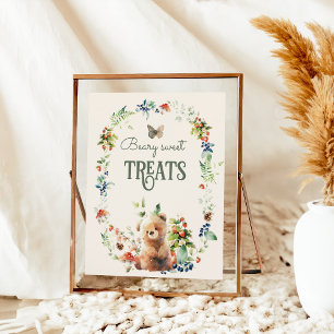 Poster Animais Da Floresta Doentes Doidos Com Chá de fral