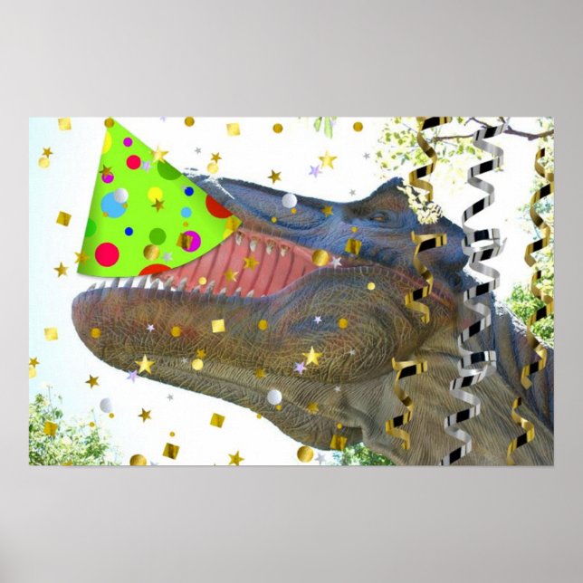 Poster Animal do Partido Dinossauro (Frente)