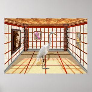 Pôster Animal - O Egret