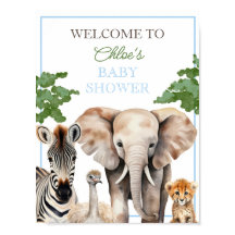 Animal Safari Selvagem Personalizada