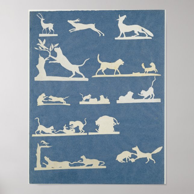 Poster Animal Scenes and Playing Cats (Frente)