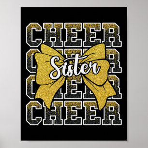 Poster Animar Irmã Arco Esporte Cheerleader Cheerleading