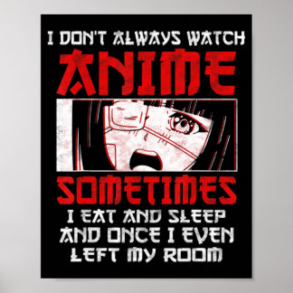 Poster Anime Art Lover Para Meninas Mulheres Rapazes Anim