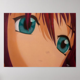 Pôster Anime Canvas Dez - Versão Premium
