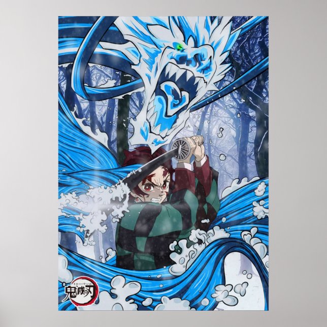 Poster Anime Demon Slayer Kimetsu No Yaiba 15 (Frente)