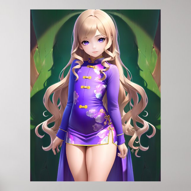 Poster Anime Girl 042 (Frente)