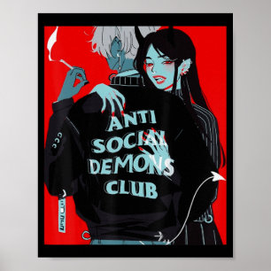 Poster Anime Girl Kawaii Waifu Egirl Japonês estético O