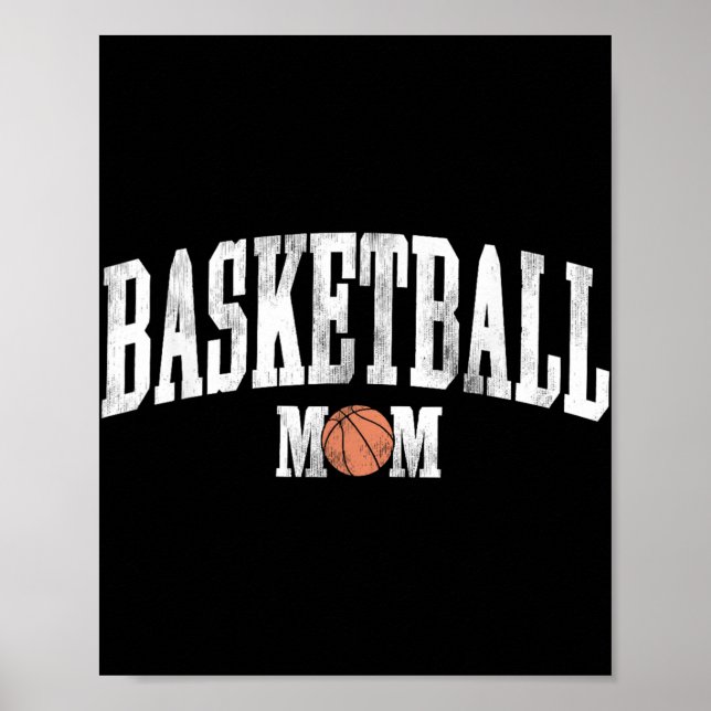 Poster Anime-Se! Basquete Dia de Jogo da Mãe Engraçado (Frente)