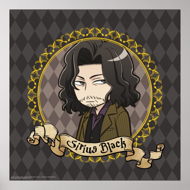 Poster Anime Sirius Black (Frente)