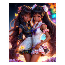 Animecore Negra Amigos Animecore