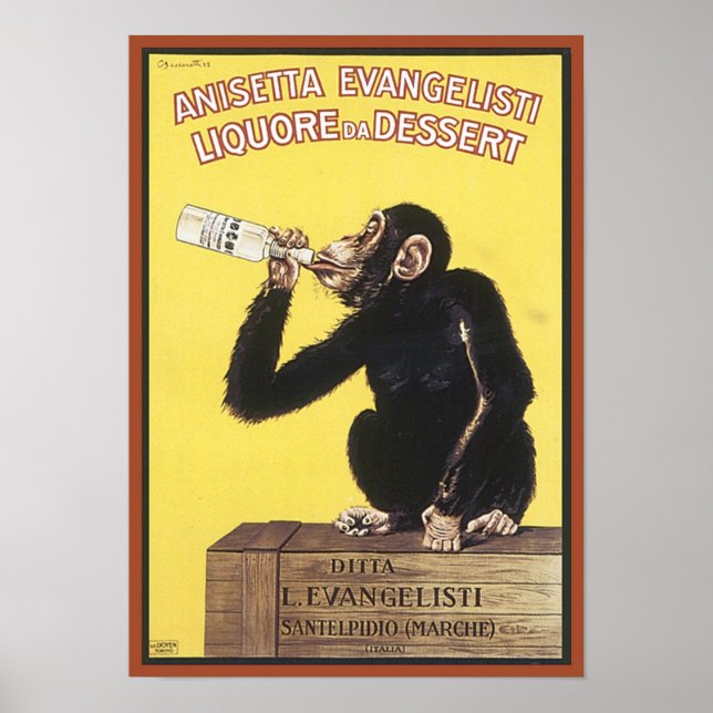 Poster Anisetta Evangelisti (Frente)