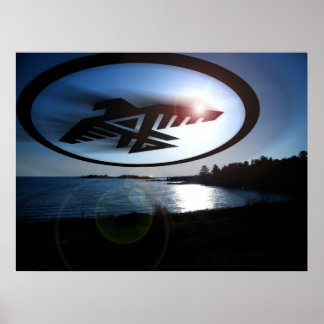 Pôster Anishinabek Thunderbird