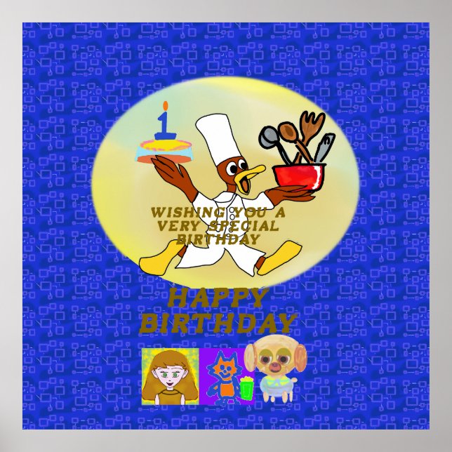 Poster Aniversário (Frente)