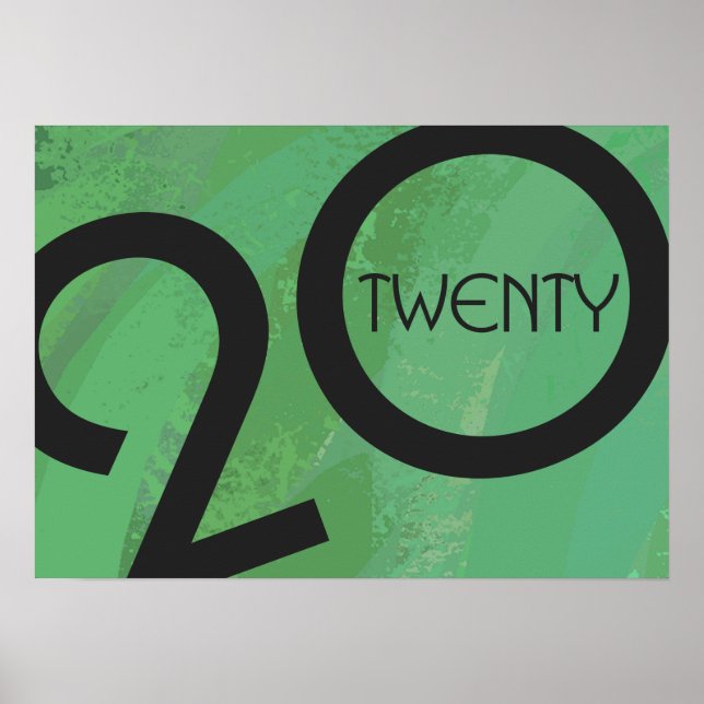 Pôster Aniversário da Década Verde (Frente)