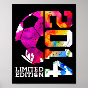 Poster Aniversário de 11 anos de Futebol Edição Limitada