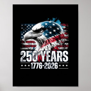 Poster Aniversário de 250 anos dos Estados Unidos Manga L