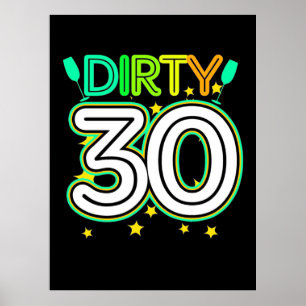 Poster aniversário de 30 anos   aniversário de 30 anos Fe