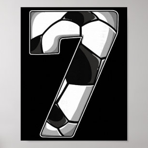 Poster Aniversário de 7 anos de futebol