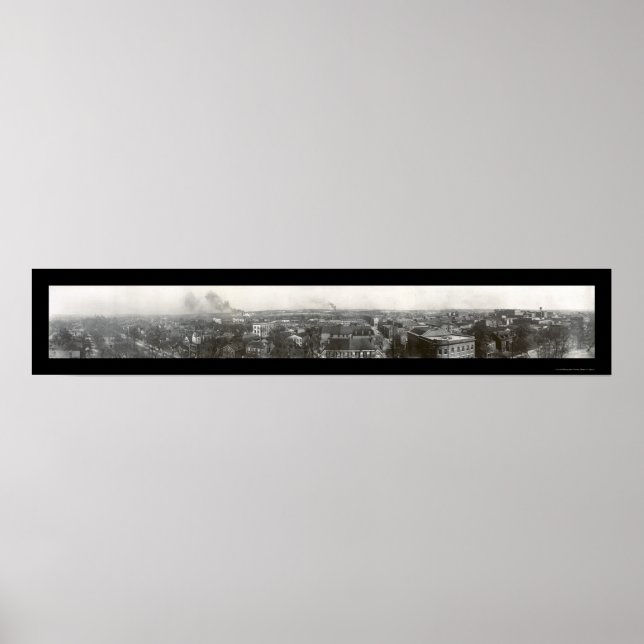 Pôster Aniversário de Augusta GA Foto 1909 (Frente)