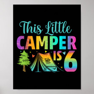 Poster Aniversário de criança De Campanha De 6 Anos 6 B