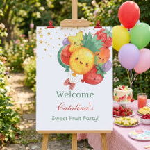 Aniversário de Fruta Doce | Festa Infantil Tropica