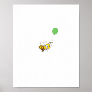 Poster Aniversário do Abelhinha Personalizado