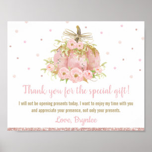 Poster Aniversário do Chic Pumpkin Rosa não vai abrir pre