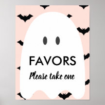 Aniversário do Halloween Por favor, pegue um sinal