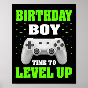 Poster Aniversário, Hora Do Aniversário Para Aproximar O 