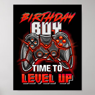 Poster Aniversário, Hora Do Aniversário Para Aproximar O