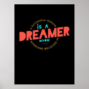 Poster Aniversário Presente Uma Pessoa Bem-Sucedida É U