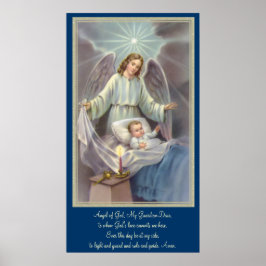 Pôster Anjo a ver uma criança