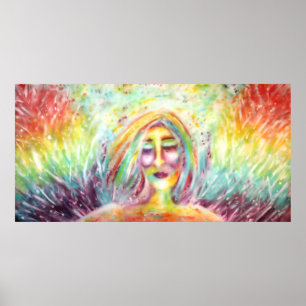 Poster "Anjo arte da imperfeição" por Victoria Lynn Sal