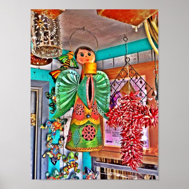 Pôster Anjo Arte Metálica Pimentos Pimentos Pintados Sapo (Frente)