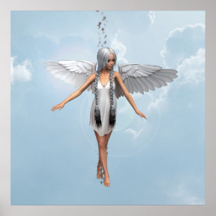 Poster Anjo Branco